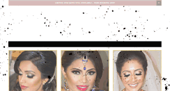 Desktop Screenshot of heenadasbeauty.com